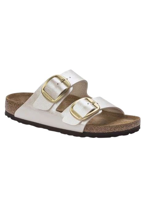 Arizona Big Buckle Graceful Pearl White BIRKENSTOCK | Scarpe | 1020021PEARL WHITE